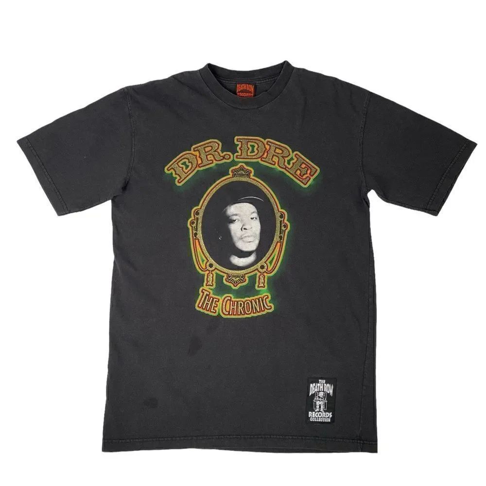Vintage Dr. Dre Death Row Records The Chronic 2005 Rap Tee